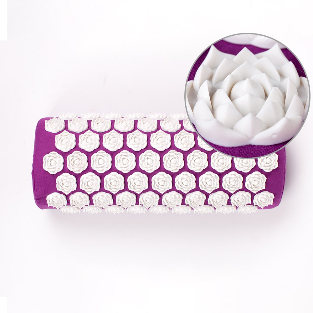 Complete acupressure mat & pillow set for holistic wellness, self-care, and relaxation at home.