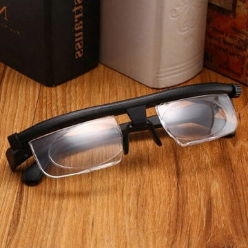 Versatile adjustable focus eyewear, perfect for near and far vision needs.