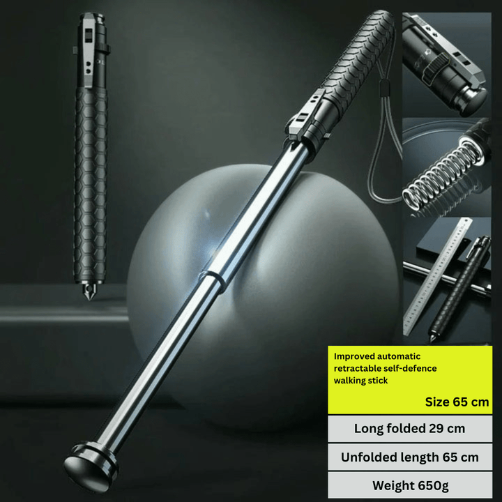 Essential unisex adjustable hiking pole. Stable support, lightweight, anti-slip for all your trail adventures.
