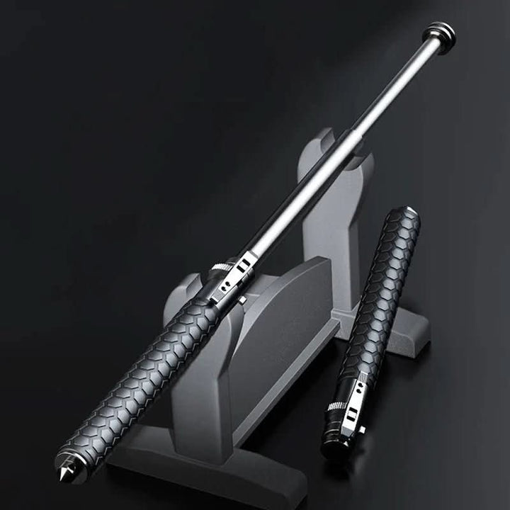 Lightweight adjustable hiking pole, essential outdoor gear for comfortable travel & adventure trekking.