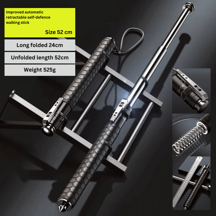 Versatile adjustable trekking pole. Lightweight, durable outdoor gear providing stable support for adventure.