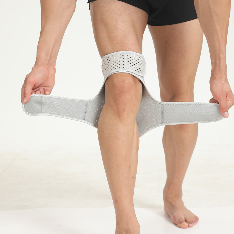 Unisex adjustable hinged knee brace for joint support, pain relief & injury recovery.