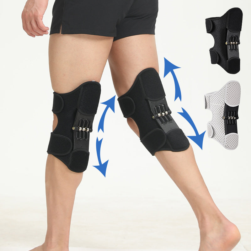 Hinged knee brace for sports, fitness & active recovery. Adjustable support for men & women.