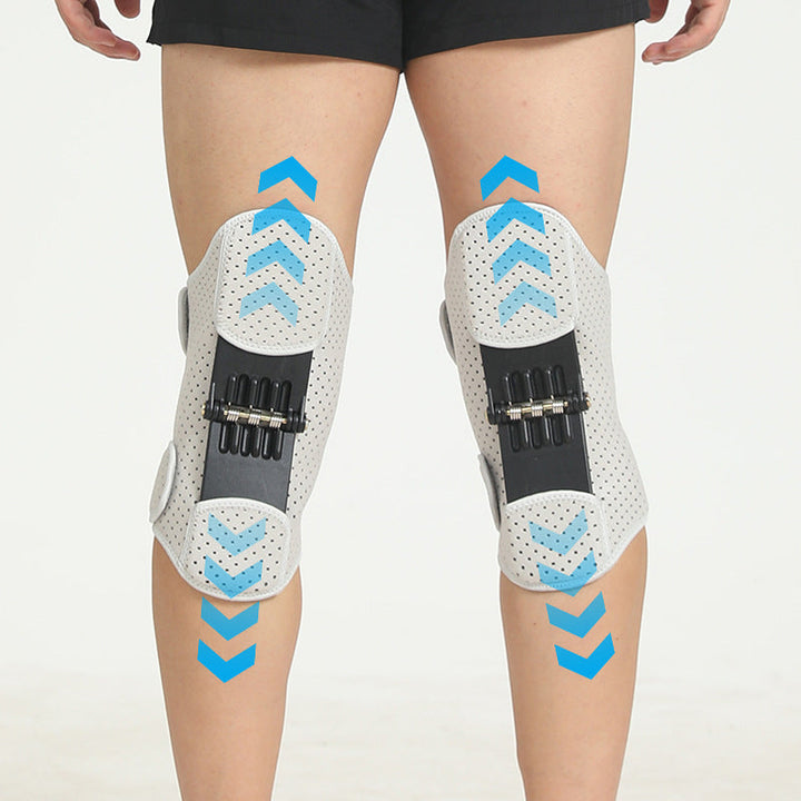 Breathable adjustable hinged knee brace. Provides comfortable support & pain relief for joint injuries.