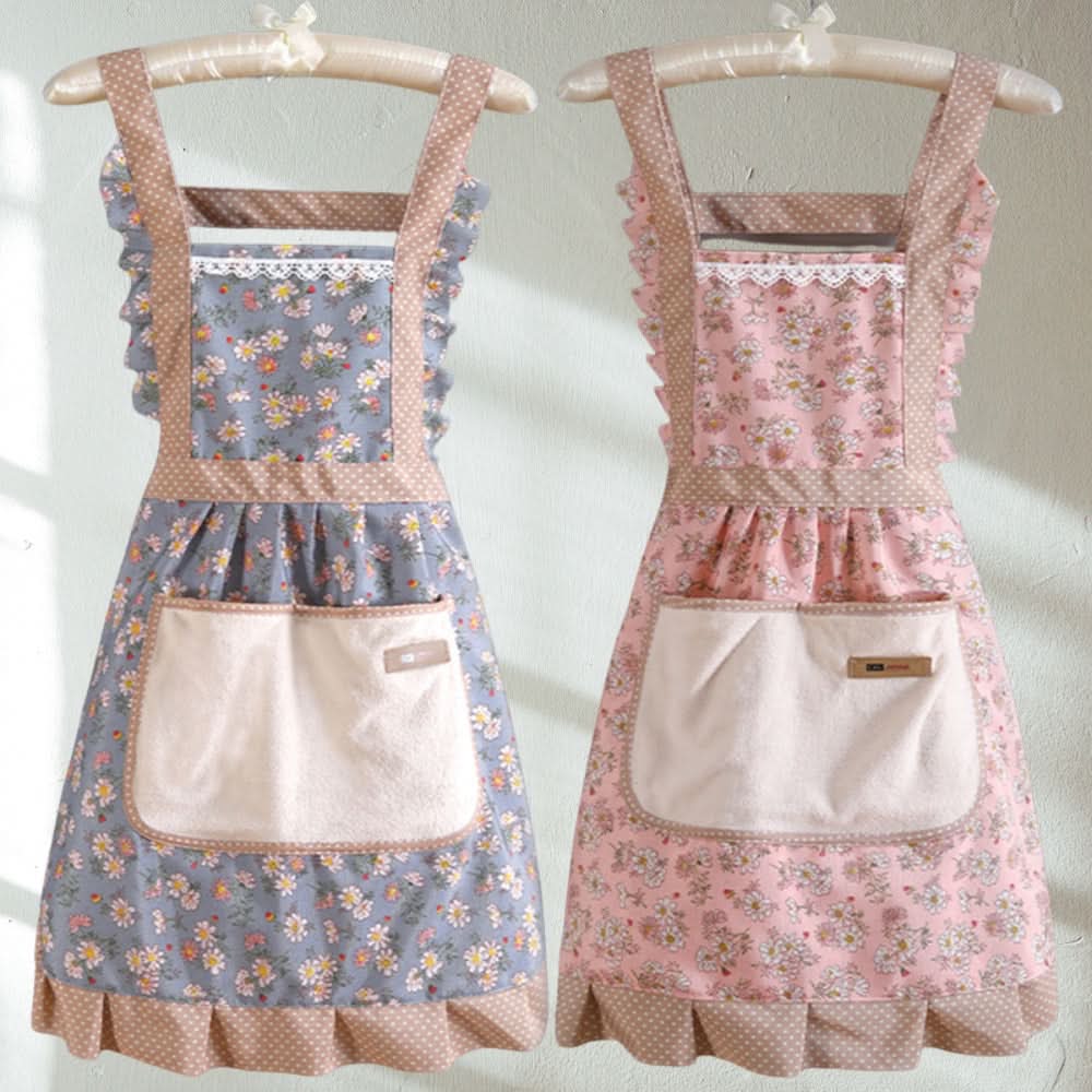 Stylish unisex chef apron with adjustable straps, perfect for all your kitchen needs.