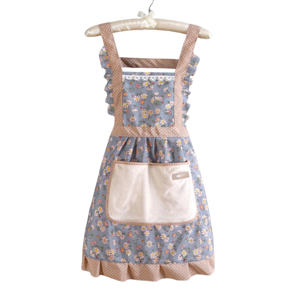 Spill proof & stain resistant kitchen apron, an adjustable essential for chefs and home cooks.