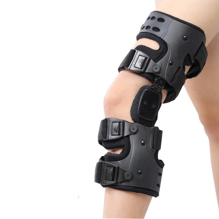 Unisex adjustable knee brace for joint support, pain relief & injury recovery. Ideal for sports & arthritis.