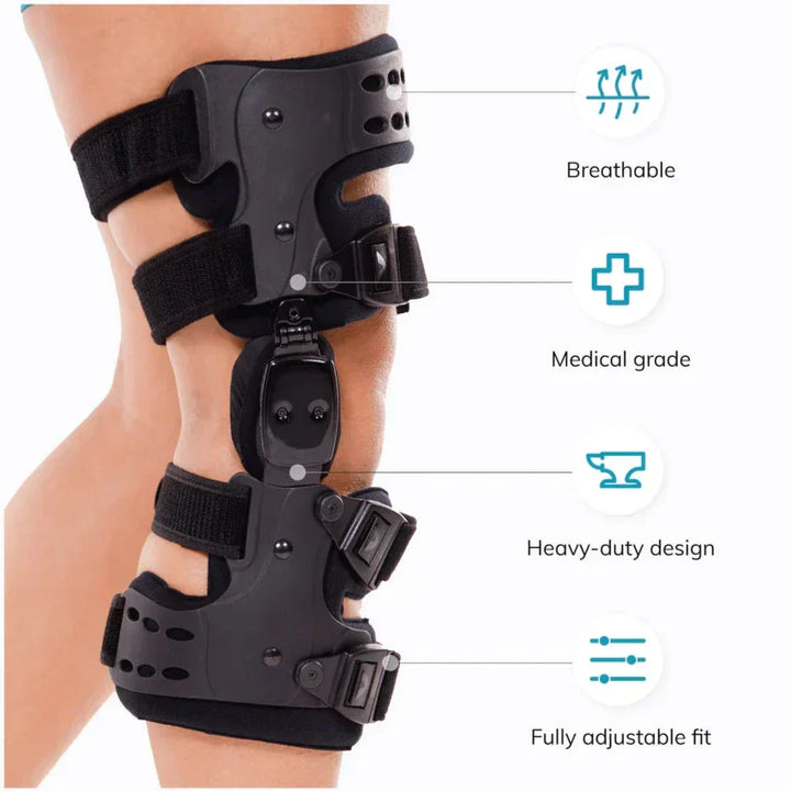 Premium knee brace offering superior joint support for fitness, sports, and daily activities; eases knee pain.