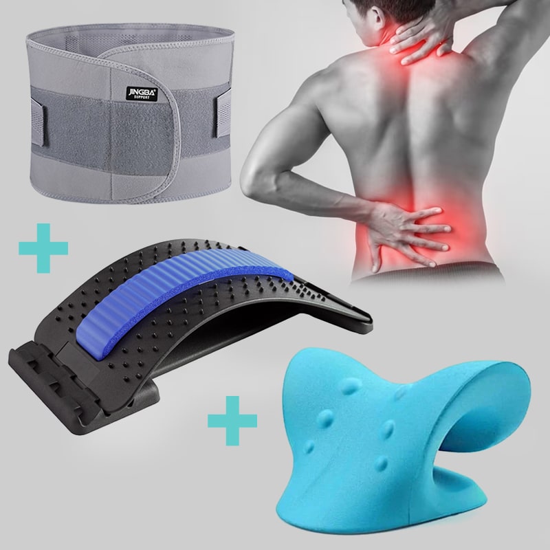 Unisex lumbar support for core stability, reducing back pain & promoting healthy posture.