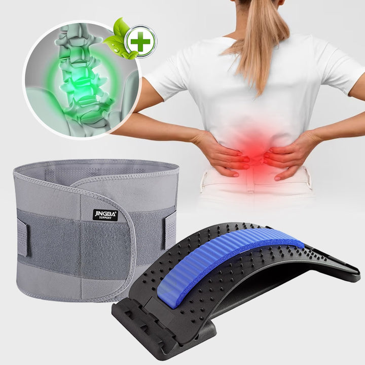 Improve your posture with the CoreSupport ergonomic lumbar support belt for daily comfort.