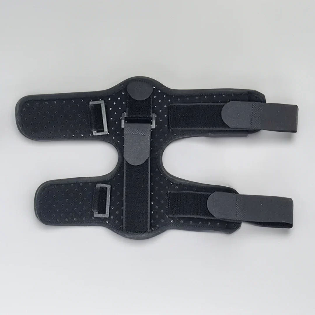 Unisex adjustable foot brace for night pain relief. Plantar fasciitis & ankle support promotes mobility & better sleep.