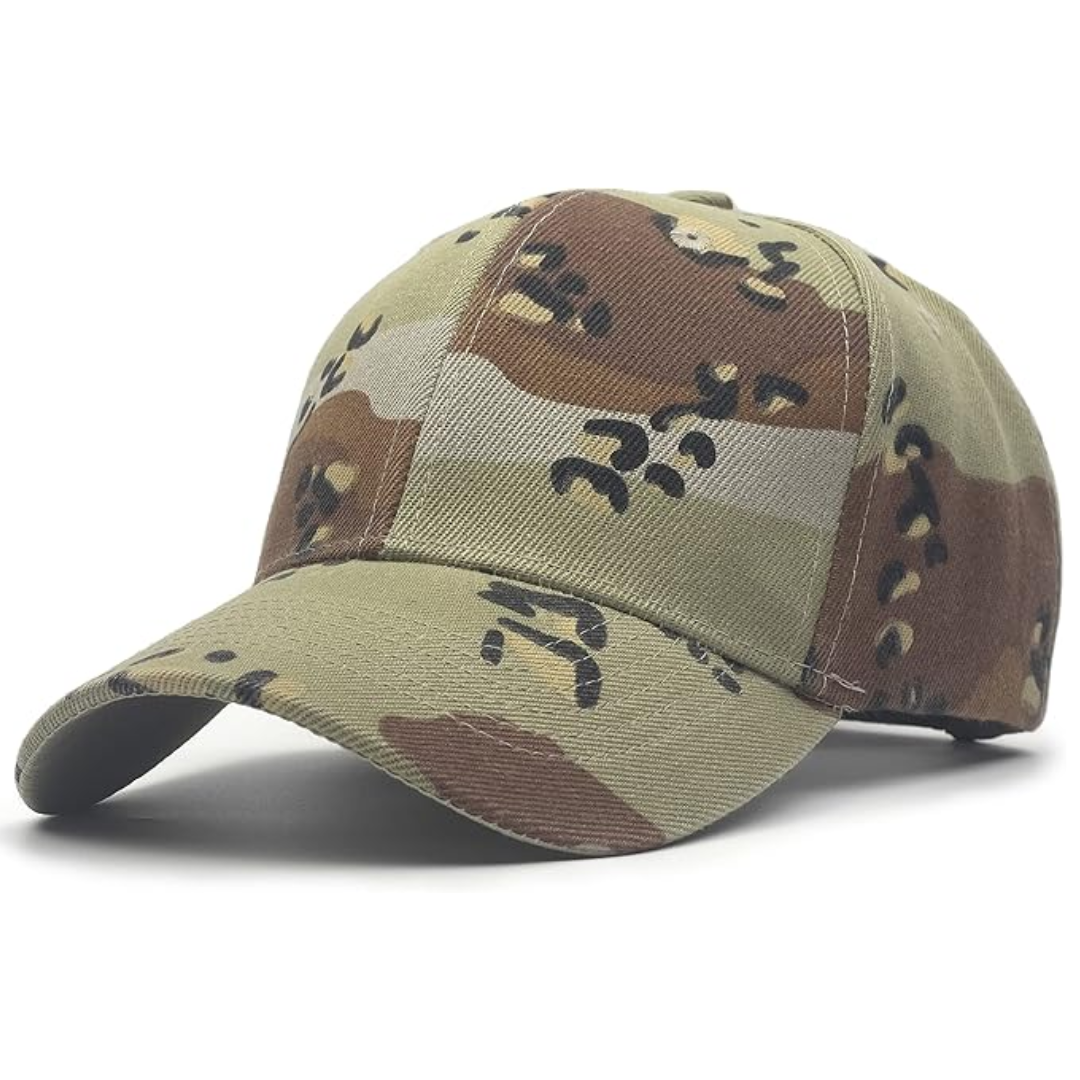 Breathable unisex baseball cap with adjustable strap, perfect for outdoor activities & sun protection