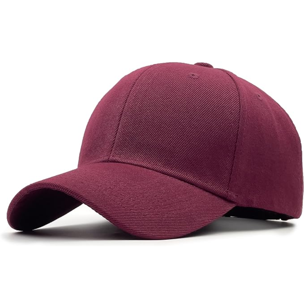 Back view of the 'Simon' adjustable performance baseball cap, highlighting its strap mechanism