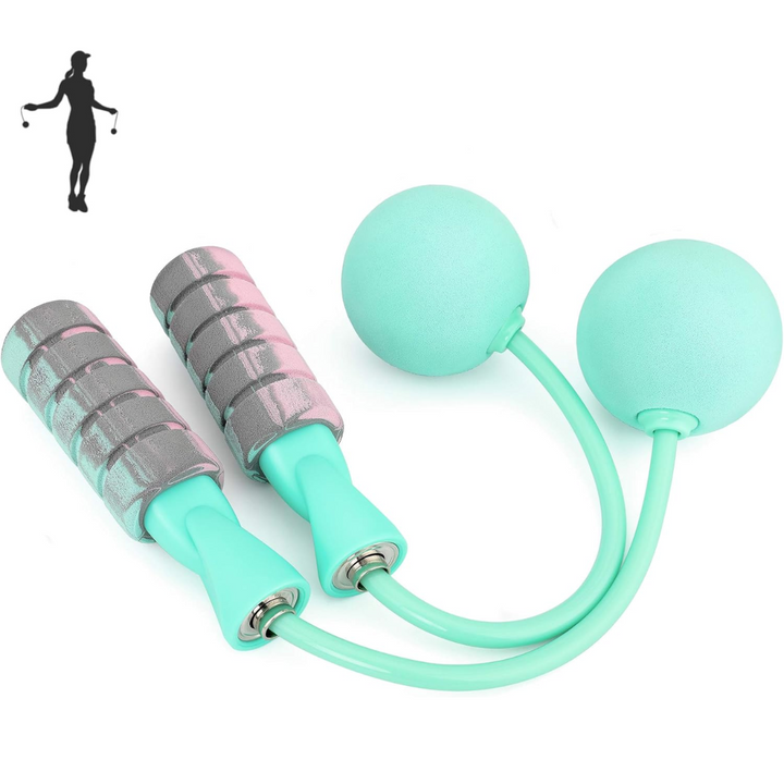 Boost cardio & endurance with this adjustable wireless weighted jump rope. Perfect for fitness.