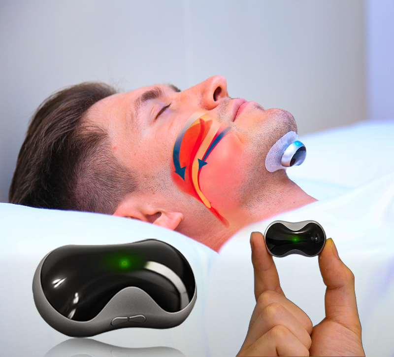 Unisex advanced anti-snoring device for restful sleep.
