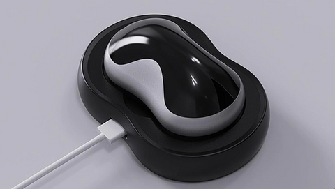 New anti-snoring device in packaging. A health and wellness gadget for quiet, quality sleep.