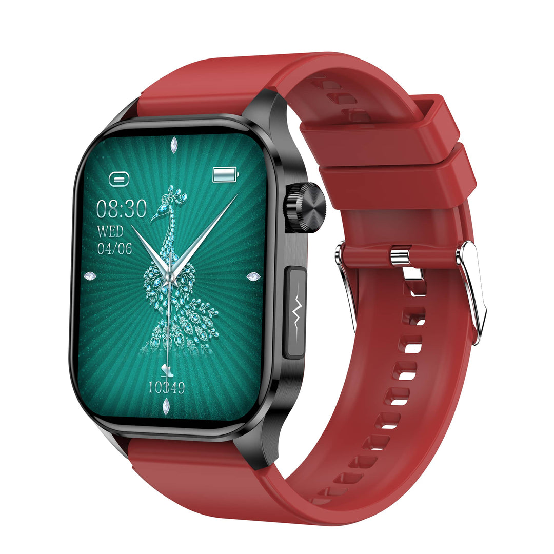 VitaSense Unisex Smartwatch: sophisticated health & fitness tracking, waterproof, works with Android & iPhone.