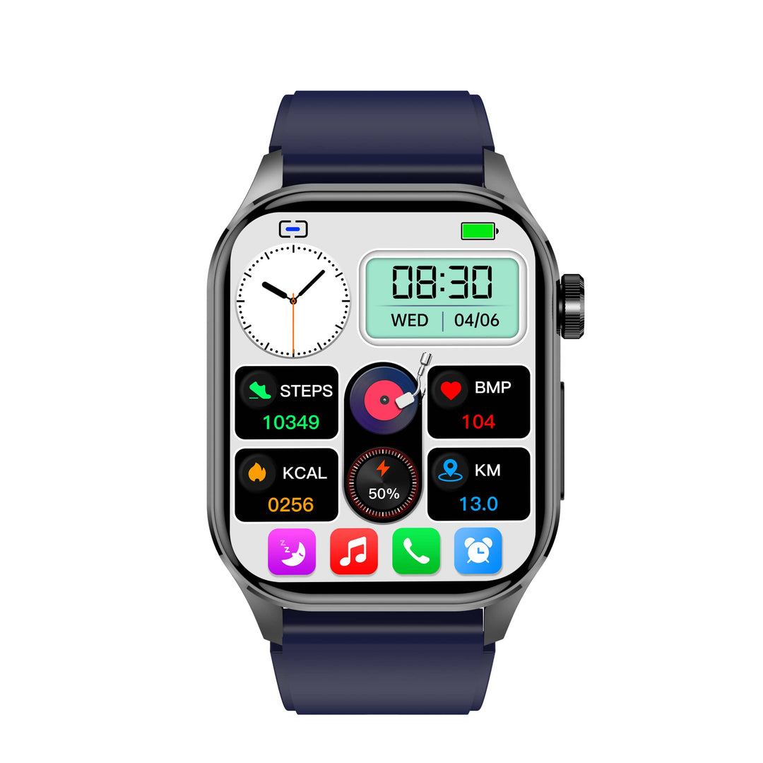 VitaSense Advanced Health & Fitness Smartwatch, waterproof & durable, for all-day activity tracking.