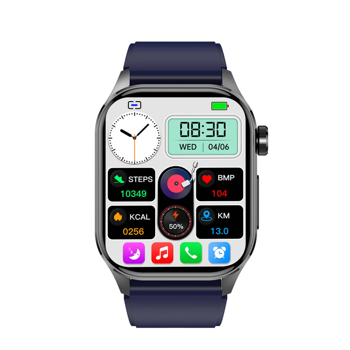 VitaSense Advanced Health & Fitness Smartwatch, waterproof & durable, for all-day activity tracking.