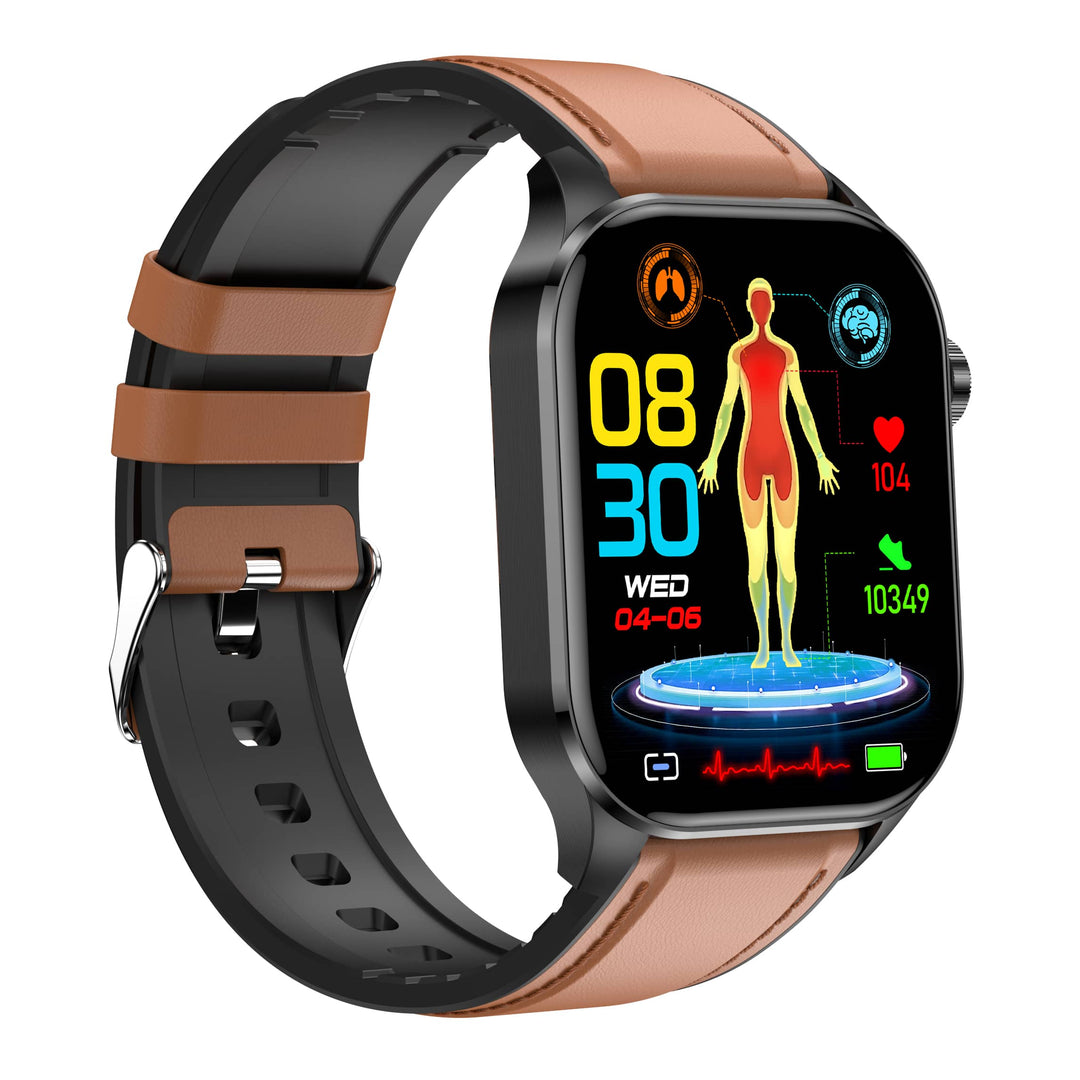 ECG watch: VitaSense Advanced Smartwatch for precise heart health monitoring, fitness tracking & alerts.