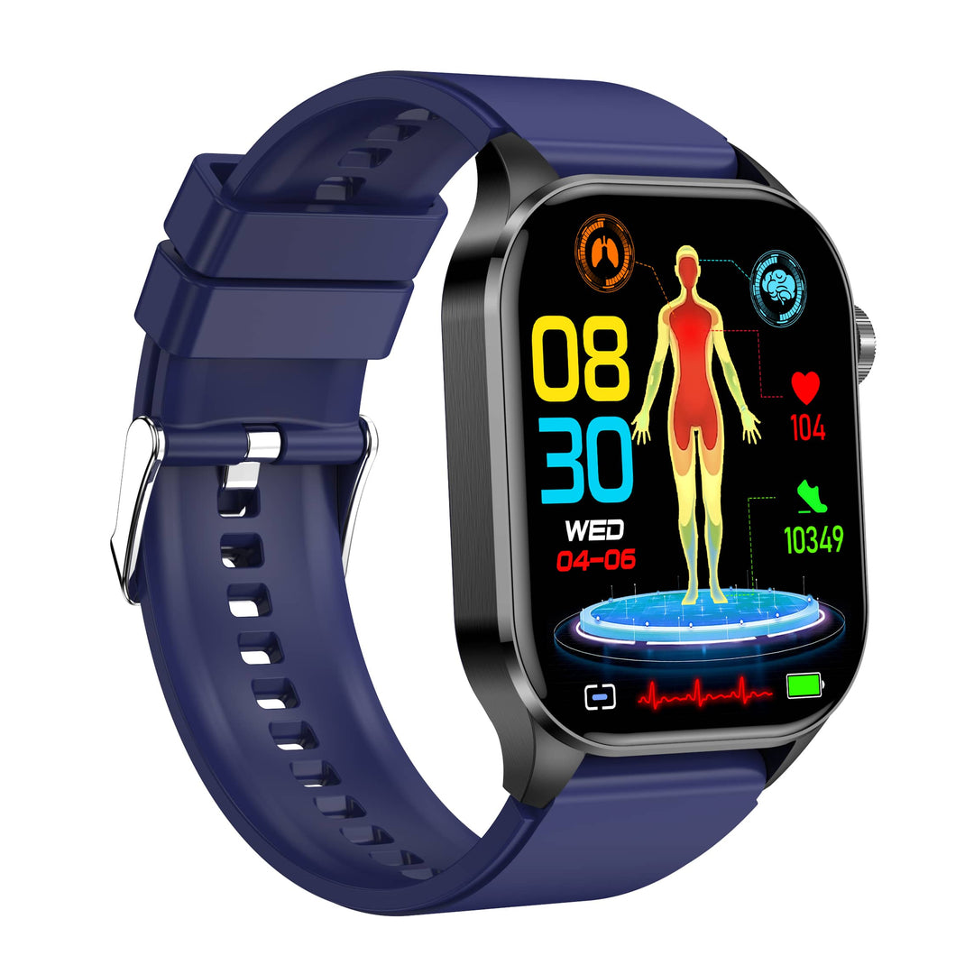 Monitor your health with VitaSense Advanced Fitness Smartwatch; track steps, sleep, and heart rate.