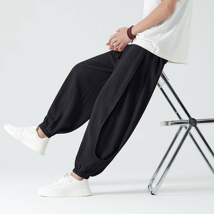 Comfortable unisex relaxed fit Airdrifter joggers. Lightweight & breathable for activewear, lounging, or casual use.