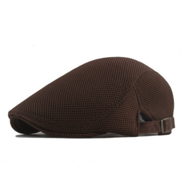 Unisex AirStyle flat cap, lightweight summer design, breathable for comfort, perfect for casual wear
