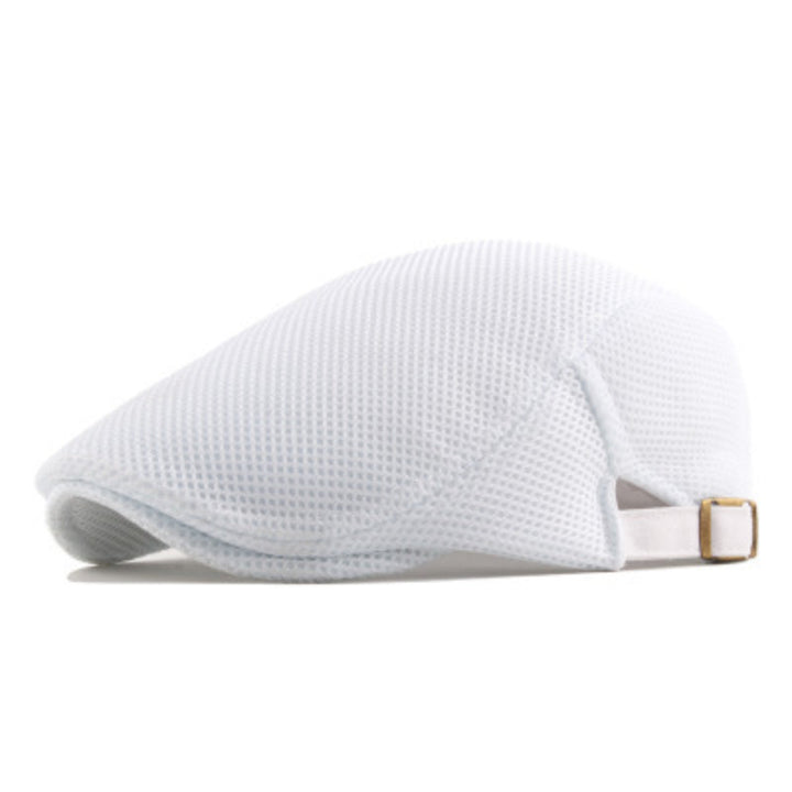 AirStyle unisex lightweight summer cap, breathable flat cap, polyester material for warm weather