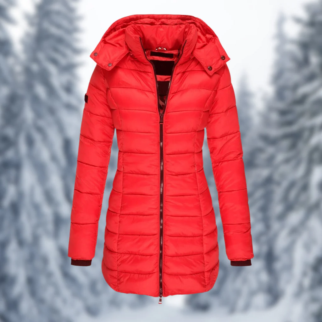 Protective unisex all-weather winter jacket, offering warmth, windproof, and water repellent features for any outdoor use.