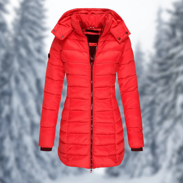 Protective unisex all-weather winter jacket, offering warmth, windproof, and water repellent features for any outdoor use.