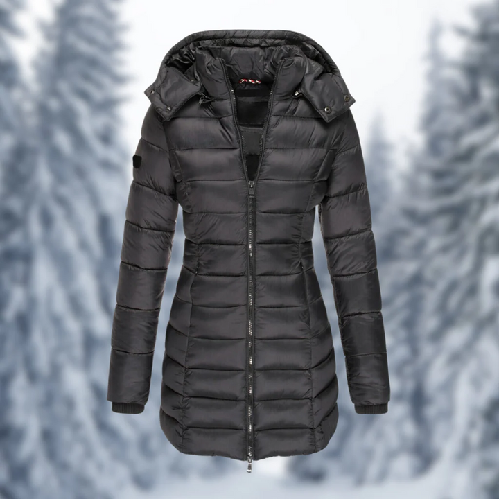 High-performance unisex all-weather winter jacket. Warm, windproof, and water repellent outerwear for extreme cold adventures.