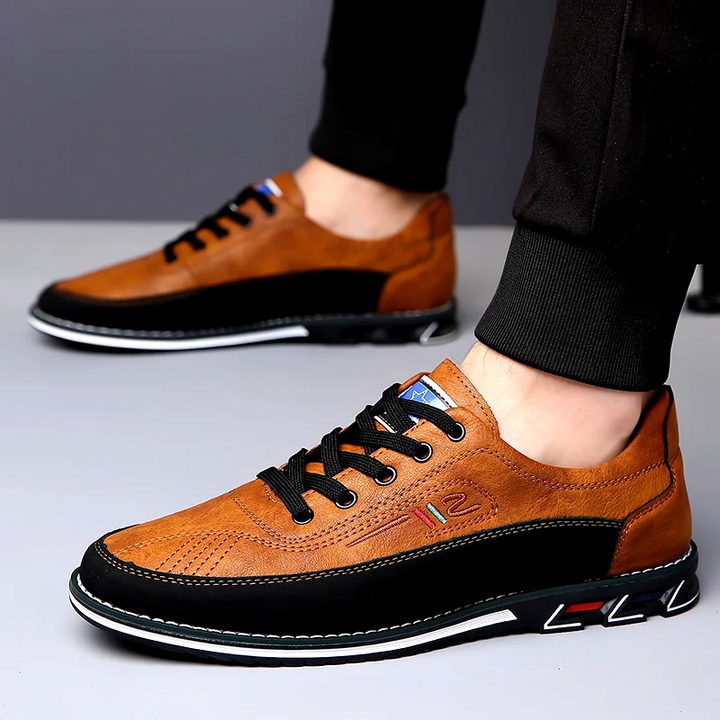 Dark brown Allure Everyday unisex walking shoes, offering superior comfort & foot support.