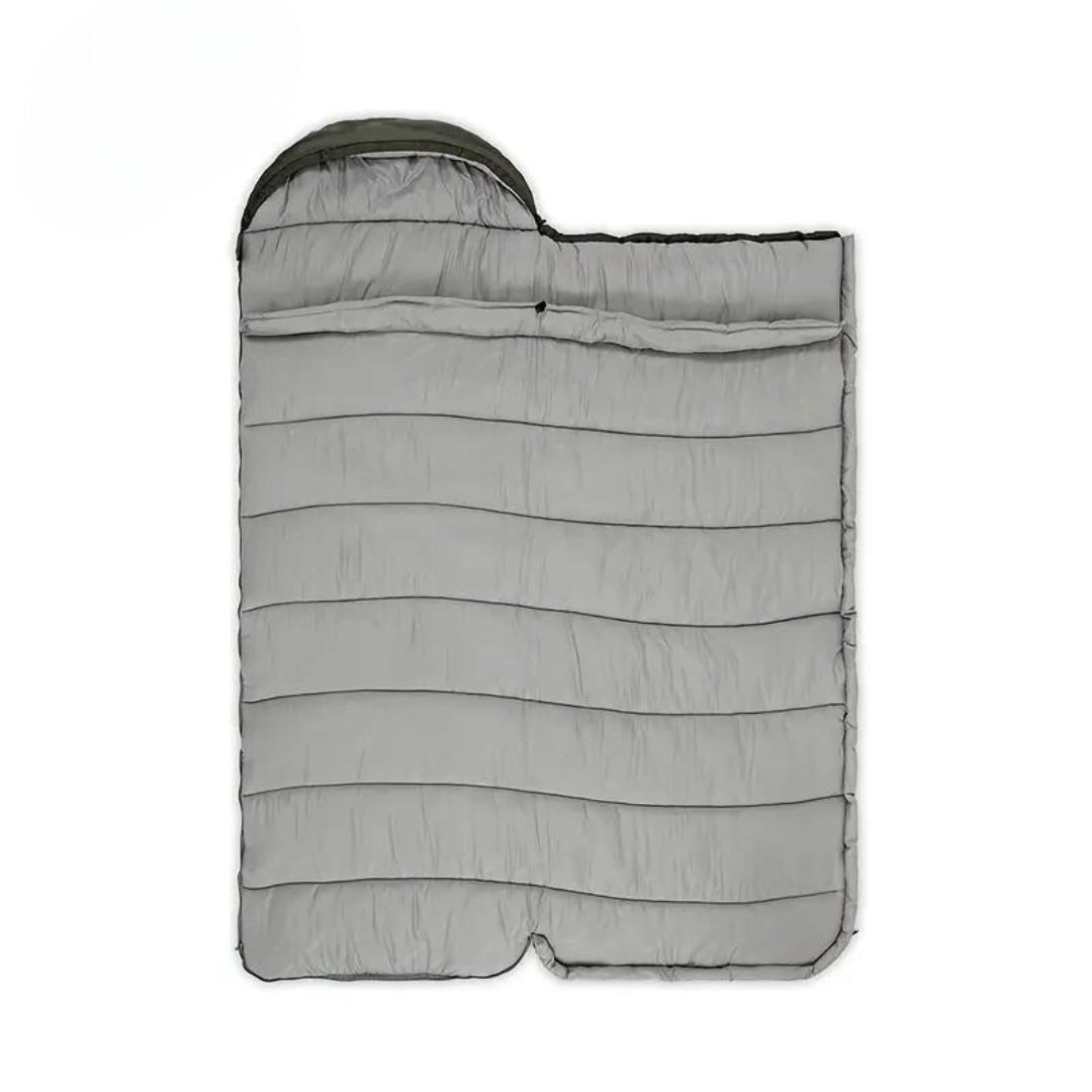 Durable, insulated AlpineTrail mummy sleeping bag fabric. Premium outdoor gear for rugged camping & hiking trips.