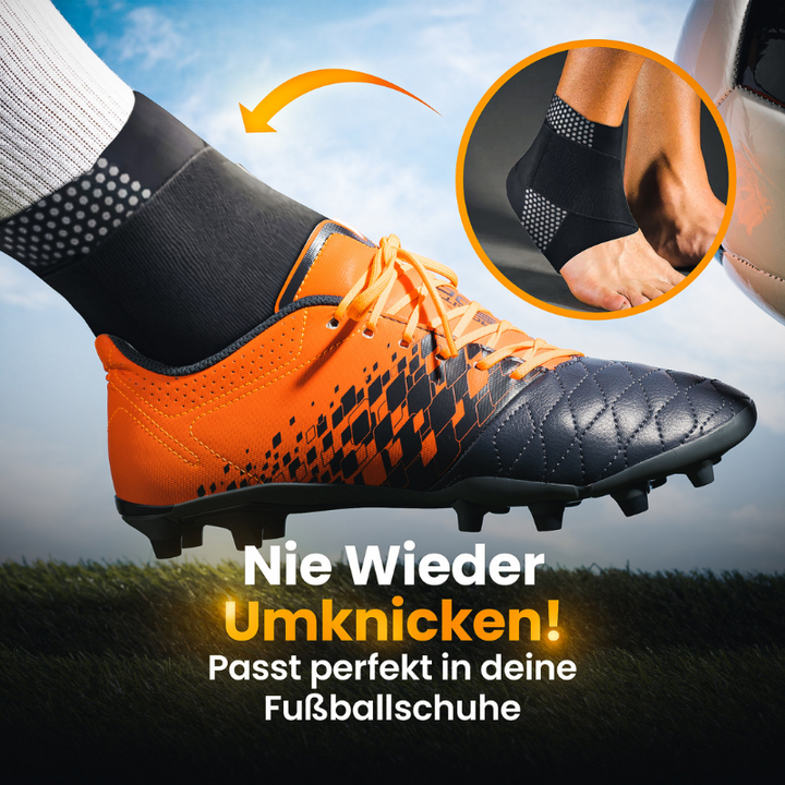 Comfortable ankle brace, ideal for runners & athletes needing reliable support.