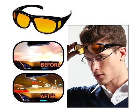 NightGuard anti-glare driving overspecs for night, enhancing vision and UV protection.