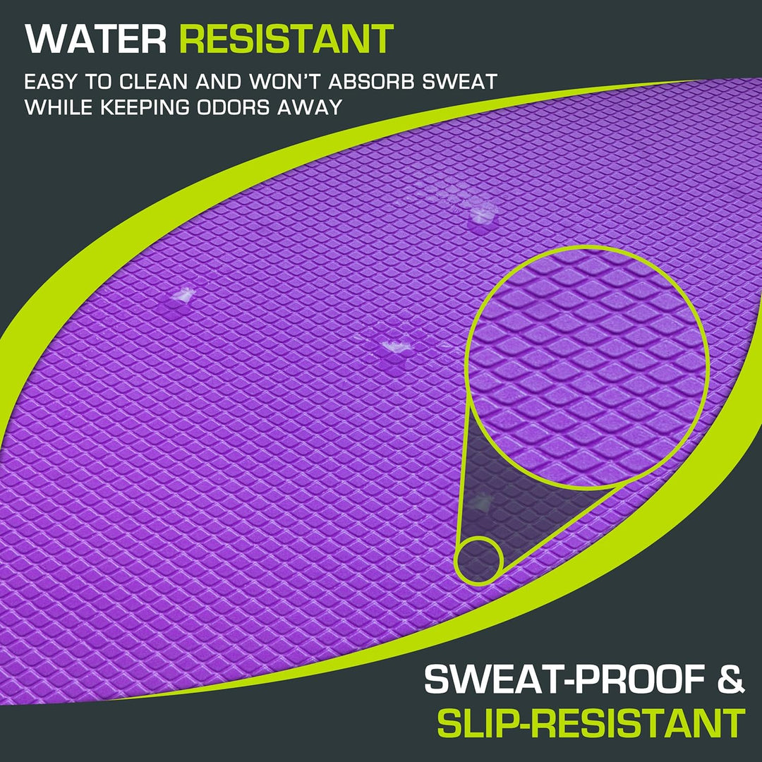 Enhance stability & prevent slips with this padded balance mat for fitness, yoga, & rehabilitation.
