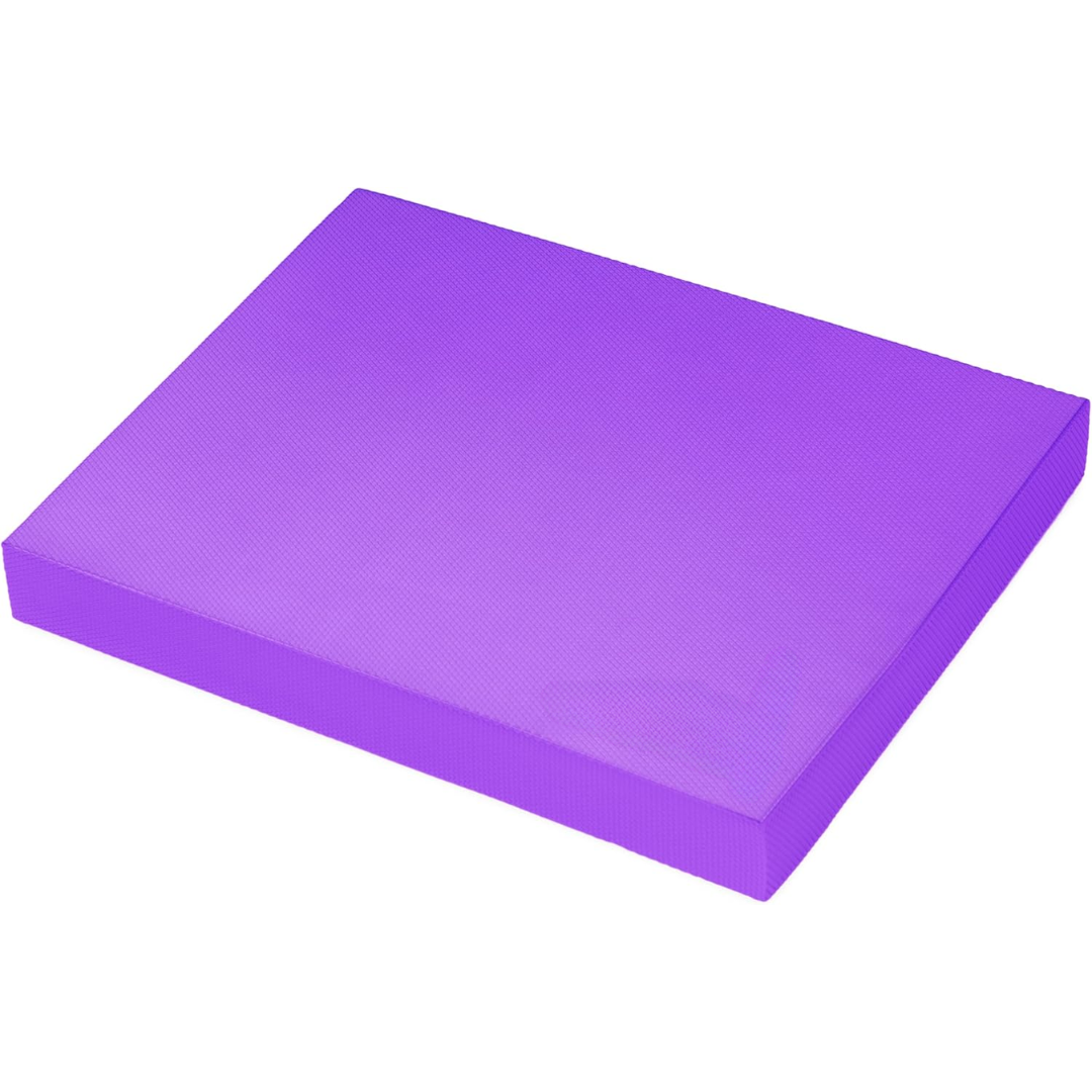 Padded anti-slip yoga mat for balance exercises, Pilates, and improved stability. Unisex fitness gear.
