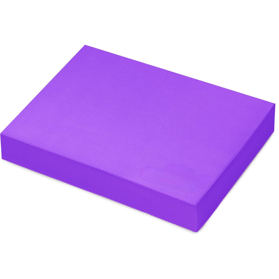 Durable anti-slip workout mat for fitness, balance training, core exercise, and physical therapy.