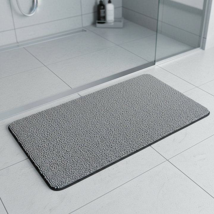 Unisex Anti-Slip Loofah Bath Mat