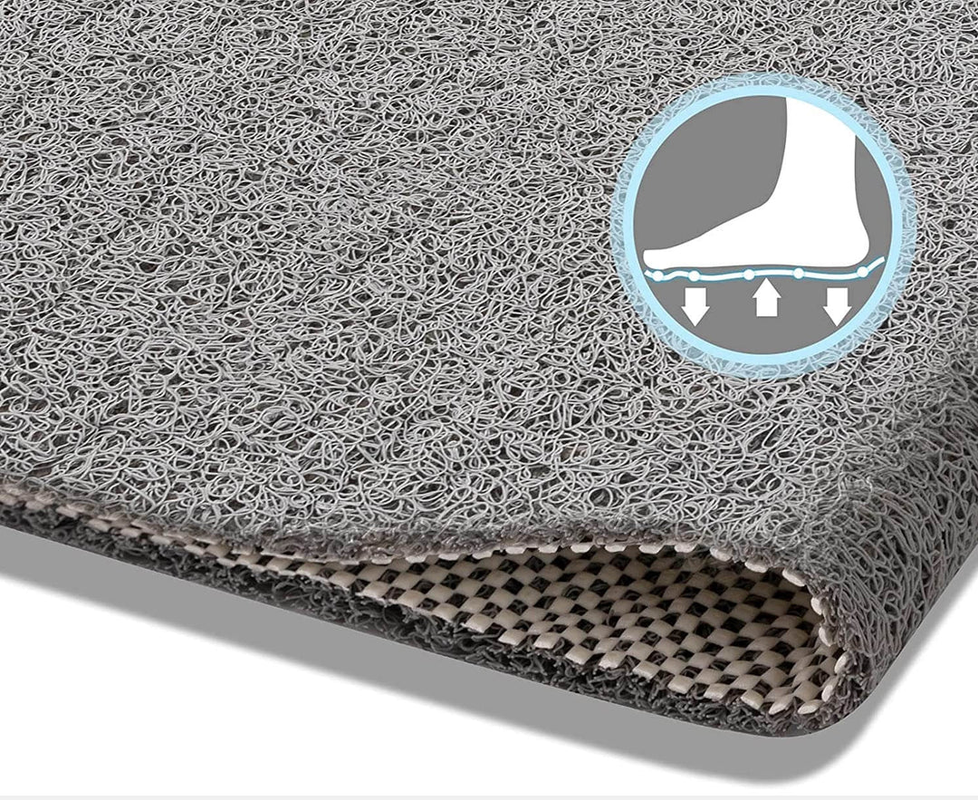 Unisex Anti-Slip Loofah Bath Mat