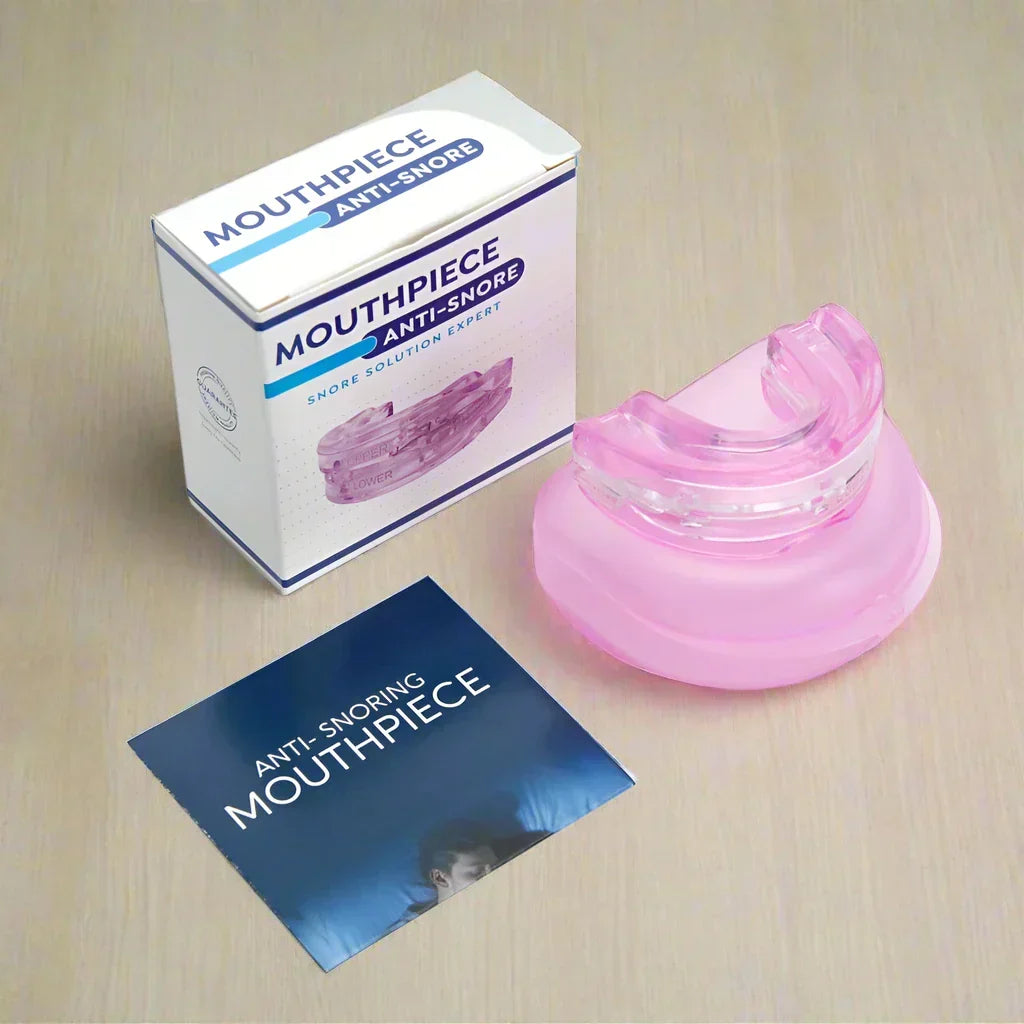 Medical-grade SilentGuard mouthguard protects teeth from bruxism & grinding. Promotes quiet, peaceful, anti-snore sleep.