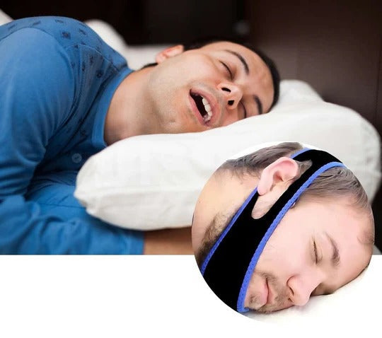 Experience comfort with this anti-snoring chin strap. Designed for sleep apnea support and restful night's sleep.