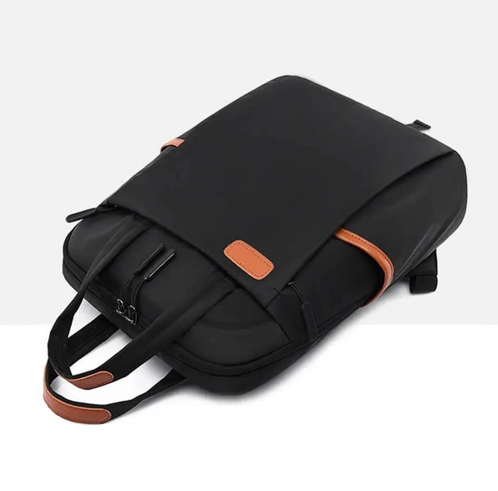 Unisex Anti-Theft Backpack Nova in use. Secure travel bag, stylish & durable for urban explorers & daily commutes.