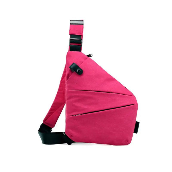 Modern unisex anti-theft crossbody bag, stylish & secure for contemporary travel & daily use.