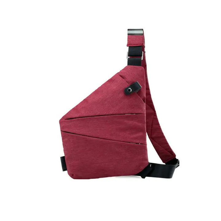 Anti-theft shoulder bag, secure RFID blocking crossbody, lightweight & durable for travel.