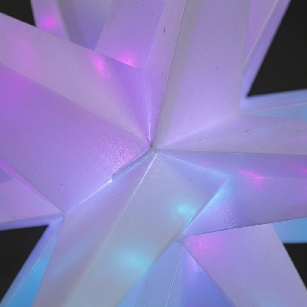 Decorative star mood lamp with app control, offering vibrant RGB lighting for any room setup