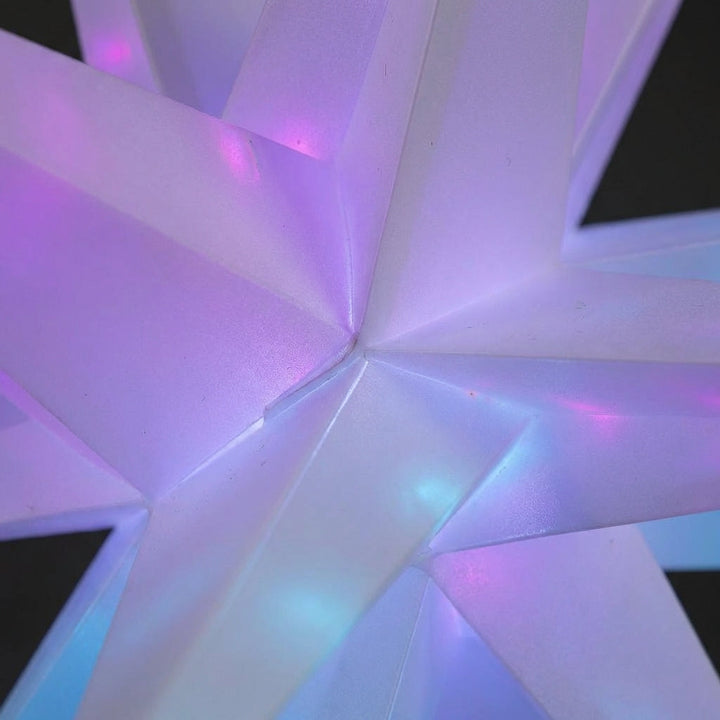 Decorative star mood lamp with app control, offering vibrant RGB lighting for any room setup