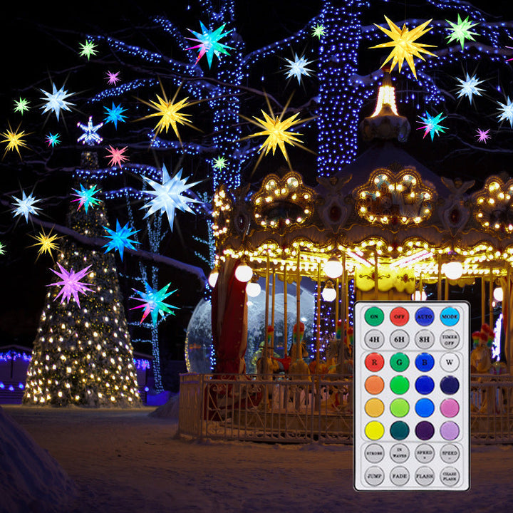 Unisex LuminovaX star light, a modern RGB app-controlled lamp enhancing decorative and party lighting