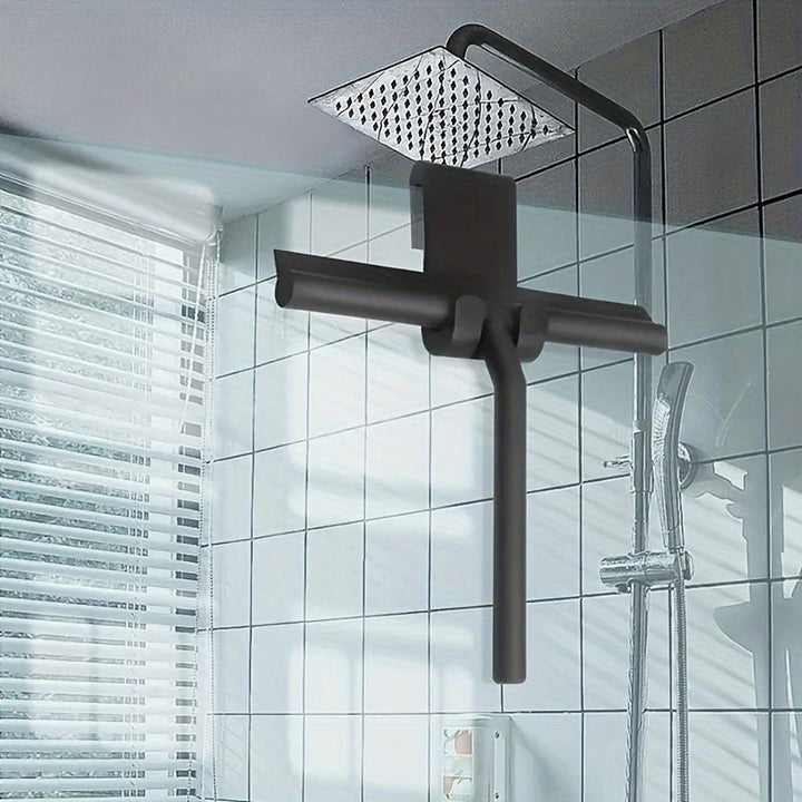 Lightweight AquaSweep window cleaner with durable rubber blade for efficient, streak-free results