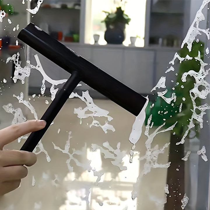 Unisex AquaSweep tool for household and car cleaning, ensuring spotless windows and glass surfaces